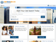 Tablet Screenshot of metrofresnojobs.com